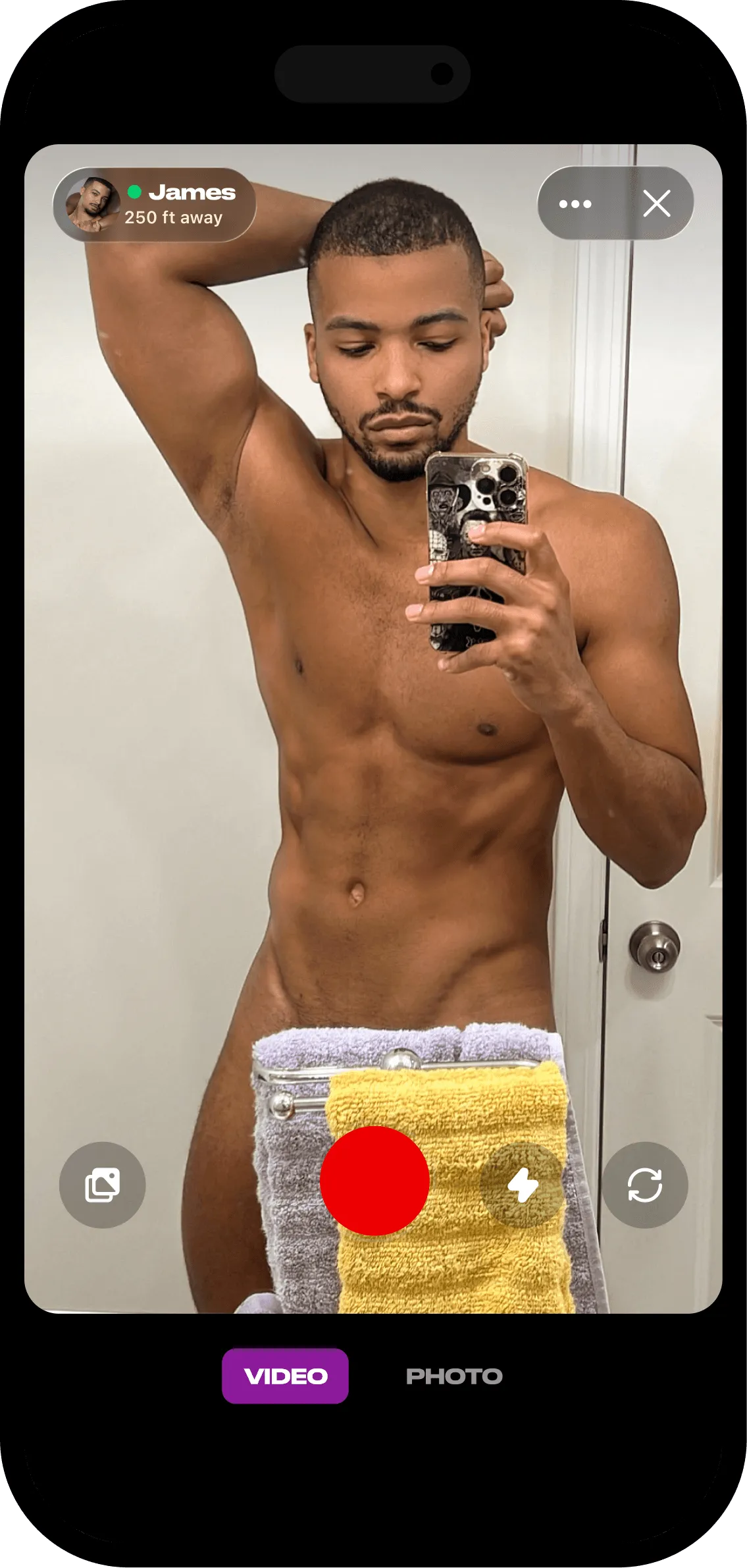 A Moment shared in the app